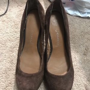 Jeffrey Campbell brown wedges